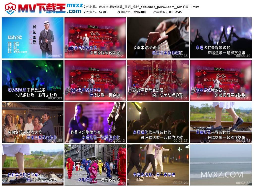 郭忠李-释放这歌_国语_流行_YE400867